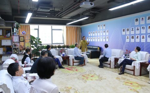 香港中文大学金融EMBA项目主任王健教授莅临Meshop调研考察