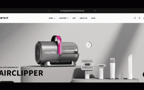 科技+宠物的无限可能：PETKIT独立站打法拆解